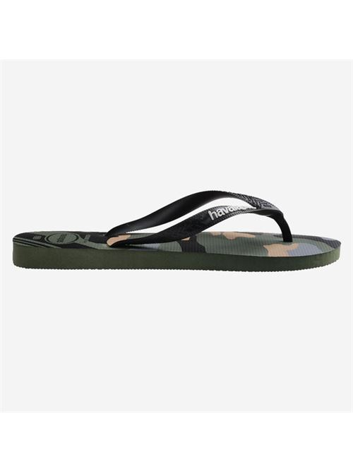 Infradito uomo colore verde camuflage HAVAIANAS | TOP CAMUGREEN OLIVE